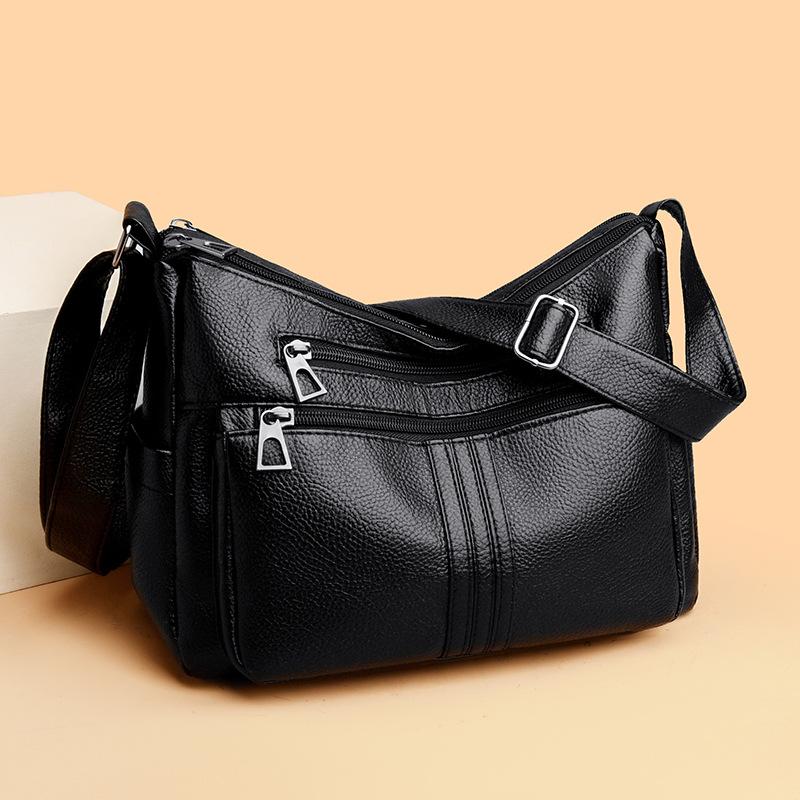 Borsa a tracolla alla moda 2025 con grande capacità Semplicità Versatilità Multitasche Impermeabile e Leggera Borsa a spalla