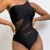 Nowy Strój Kąpielowy Seksowny Jednolity Jednoczęściowy Strój Kąpielowy Damski Jednoramienny Bikini Strój Kąpielowy