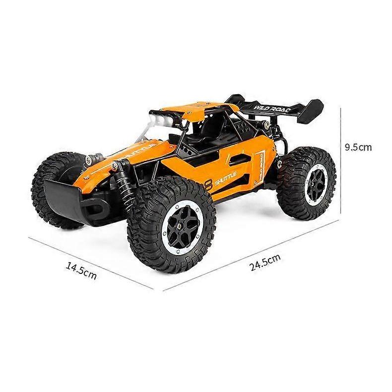 Remote Control Cars, 2.4GHz High-Speed RC Car for Kids, 1:16 Scale 2WD Off-Road Monster Truck with 3 Batteries for 60min Playtime, Electric Remote Con