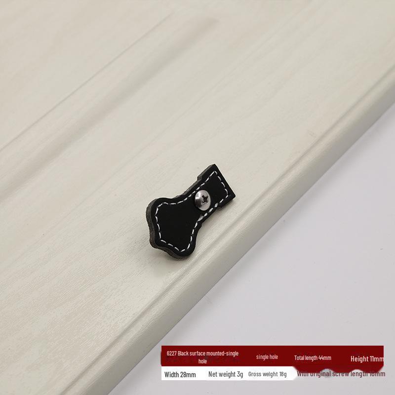 Brown Leather Handle for European Modern Cabinets and Wardrobes