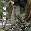 Homlean Men's Loose Waterproof Cargo Pants