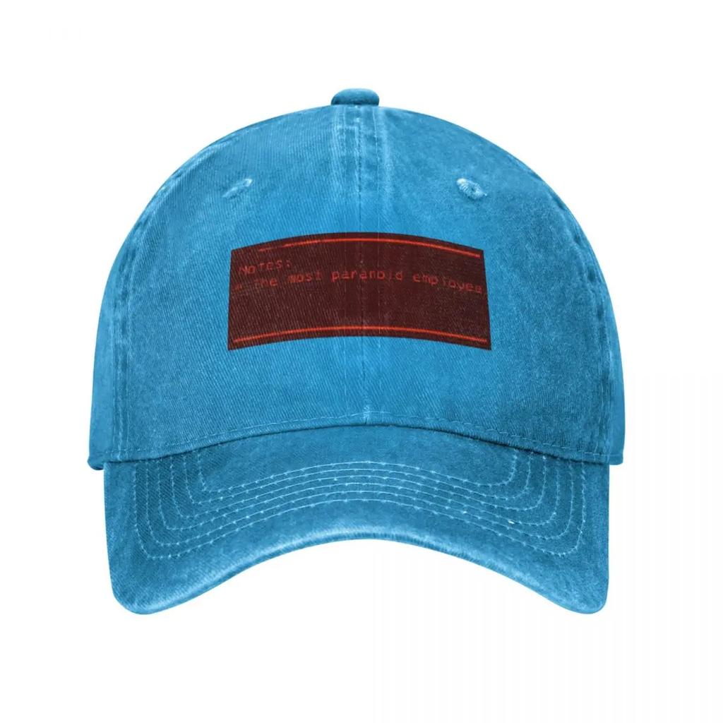 Lethal Company Notes Paranoid Baseball Cap Sun Hat For Children Luxury Unisex cap derby hat Winter hat Women Unisexs