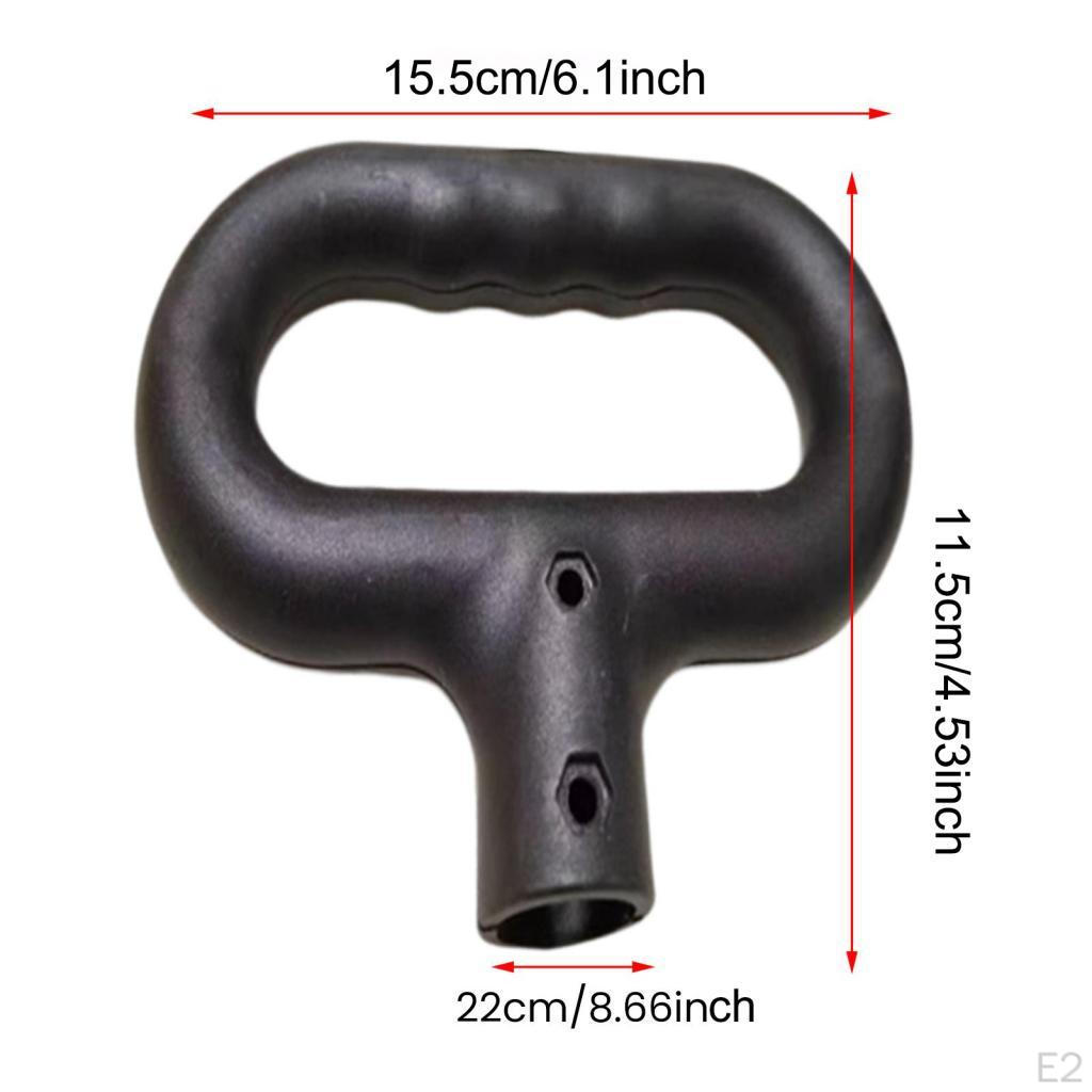 Wagon Cart Push Handle Replacement, Lightweight Hand Truck Handle, Practical Trolley for