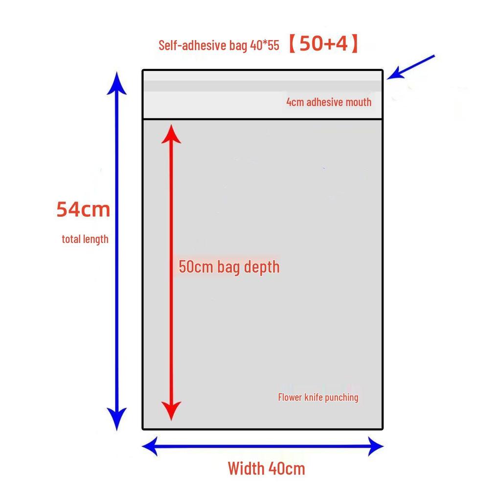 Transparent OPP Self-Adhesive Jewelry Packaging Bag