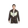 Nike Sportswear SS25 Windrunner Loose Short Hooded Long Sleeve Jacket Women Jackets Velvet-Brown Light-Yellow-Green White HJ1183-220