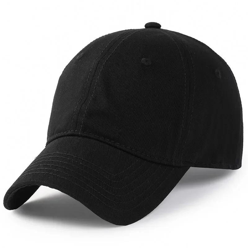 Casquette de Baseball Super Grande 63-67cm Surdimensionnée Grande Tête Hommes Femmes Polyvalente Coton Chapeau de Soleil Doux Trucker Snapback