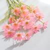 Artificial Flower Bouquet 2 or 5 Stems 21 Inch Realistic Silk Flowers with Detachable Bendable Stems UV Resistant Fake Flower Home Wedding Decor