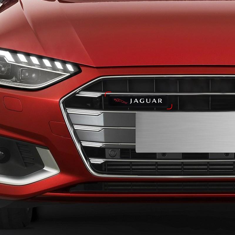 Luz Decorativa LED de Emblema de Grade Frontal para Capô de Carro Para Jaguar XF XE XJ XJ8 X351 F Pace X Type F Type Colar Tesoura Roupas Chaveiro