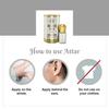 Ajmal White Oud Attar | Parfum floral et boisé d'oud | Unisexe, sans alcool | Attar longue durée pour hommes et femmes - 5 ml