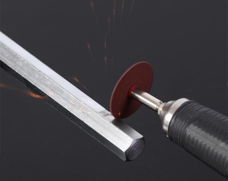 Small Resin Cutting Disc for Metal - Double Mesh Saw Blade & Mini Grinding Wheel