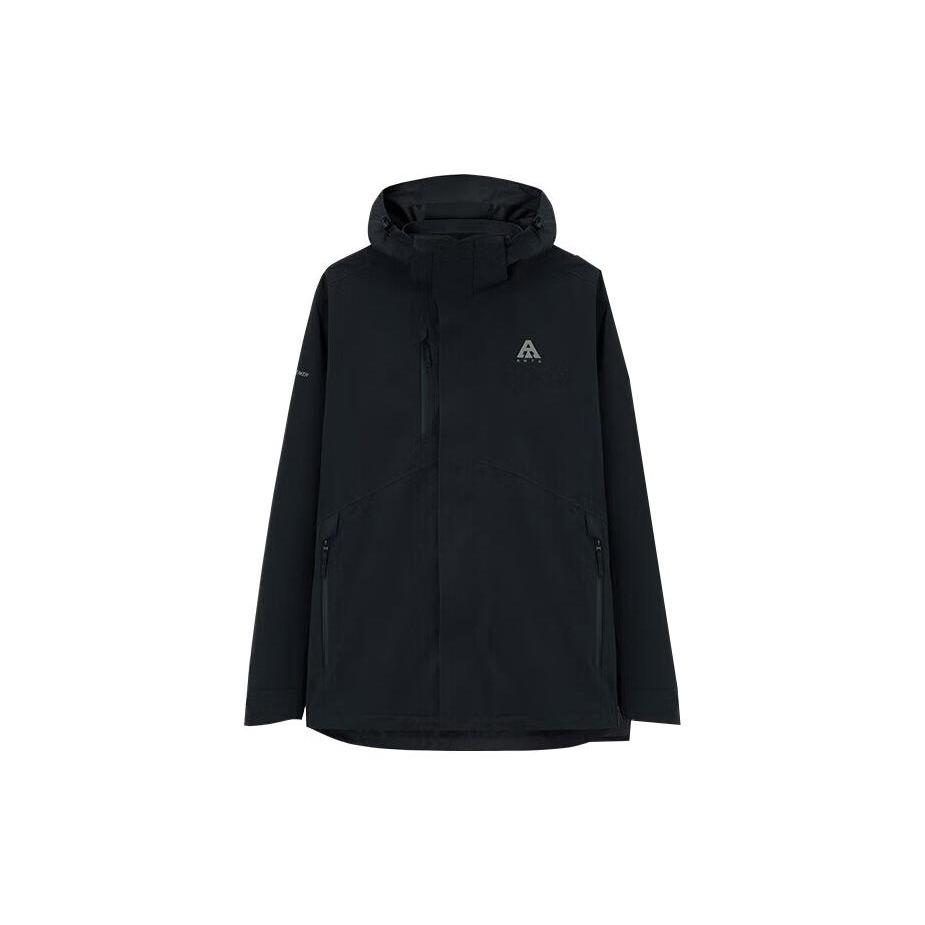 Anta Waterproof And Windproof Windbreaker Jacket Men s Basic Black 952347607-2 M