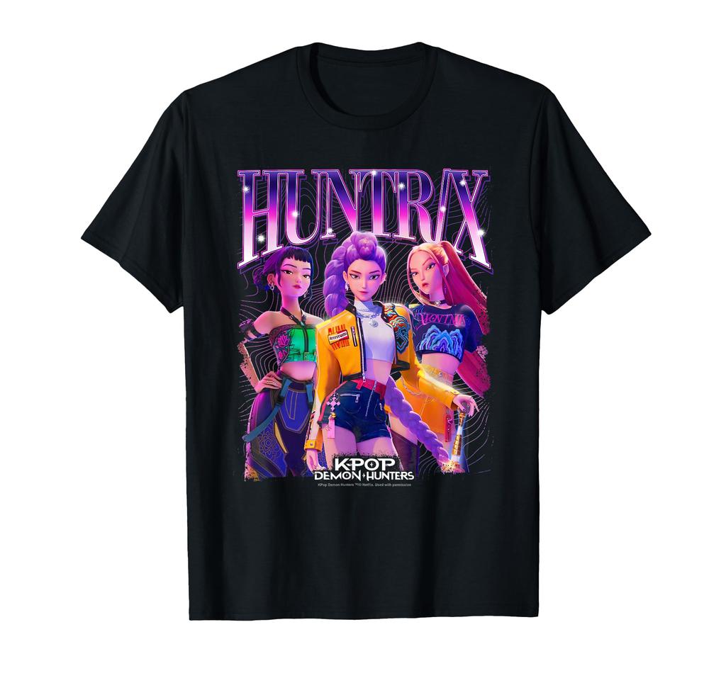 KPop Demon Hunters Huntrix Bootleg T-shirt