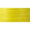 Yellow Waxed Cotton Cord Ø 1mm 20 M