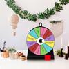 Löschbare Drehscheibe Haltbarkeit Acryl Leicht zu reinigen Design Partyspiel Spinner Preisrad