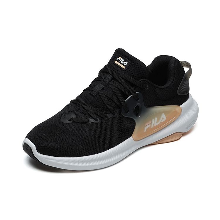 FILA Athletics Morden Chic Lightweight Comfortable Fabric TPU Low-Top Training Running Shoes Women sneaker Black A12W122105FBK