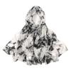 Skin-friendly Long Shawl Chiffon Printing Pashmina Light Luxury Wrap Hijab  for Woman