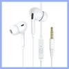 Wired call cell phone headset 3.5mm universal  macaron color in-ear in-line control earbuds