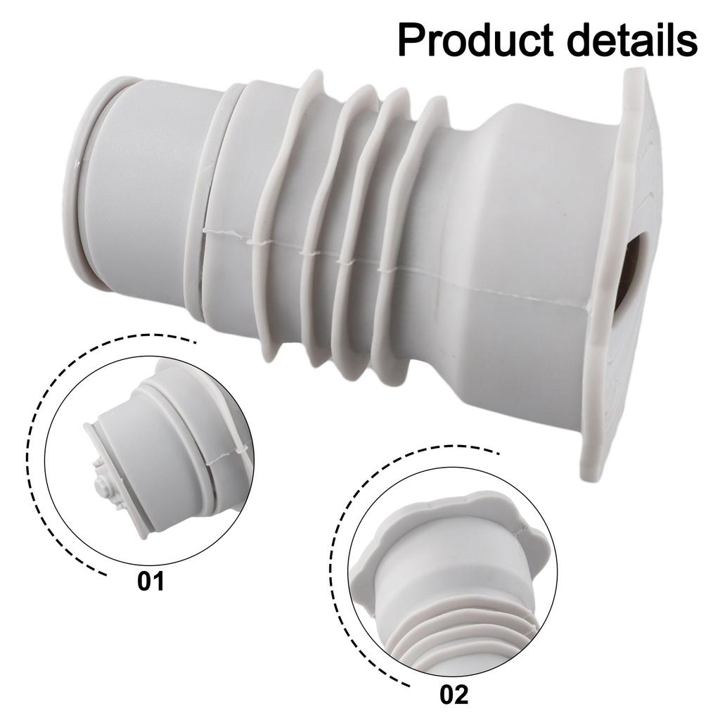 Kanalrohrverbinder Abflussdichtring Hausinstallation Abdichtungsschutz Geruchsprävention Effizientes Entwässerungssystem