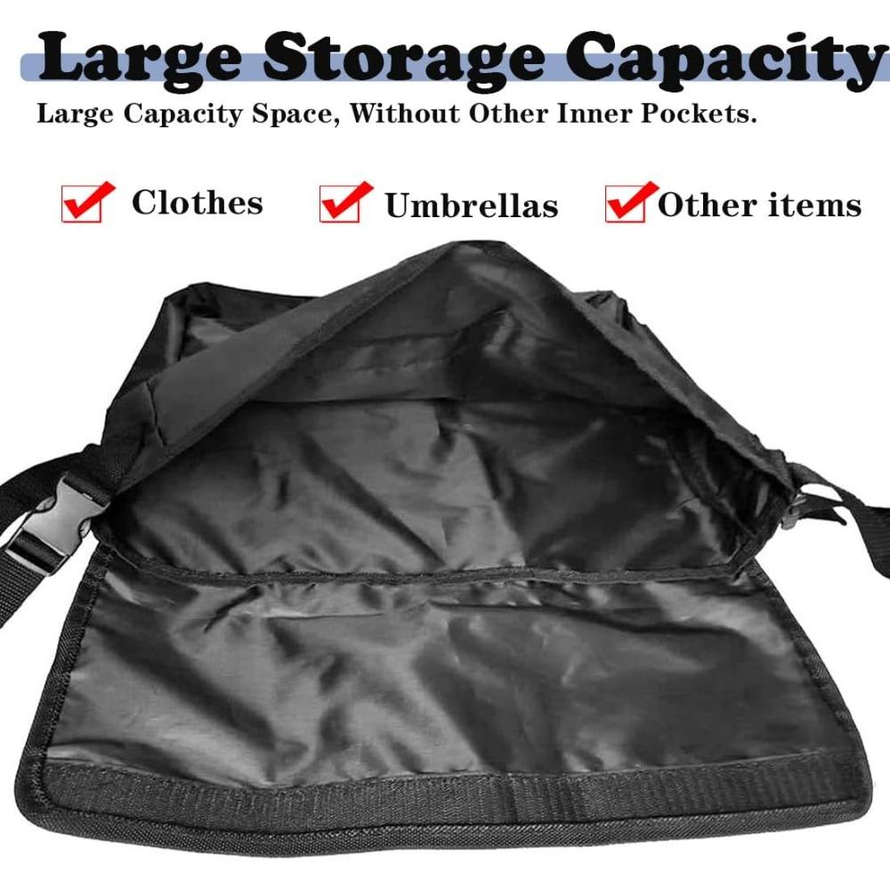 Rollstuhl-Rucksacktasche für den Außenbereich, wasserdicht, maschinenwaschbar, Rollstuhl-Aufbewahrungshandtaschen-Zubehör - großes Fassungsvermögen