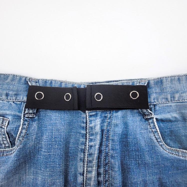 Flexible Maternity Belt Waist Expander Adjustable Adjustable Belt Pants Fit Button Design Comfortable Elastic Belt