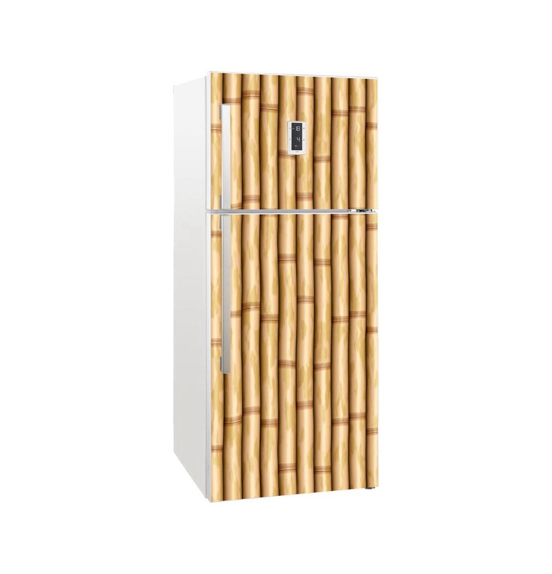 

23tyle красивые пейзажи наклейки на холодильник крышка холодильника дверная виниловая самоклеящаяся кухонная мебель Декор обертка наклейка для морозильной камеры DIY 77X200cm(cut 2pcs)