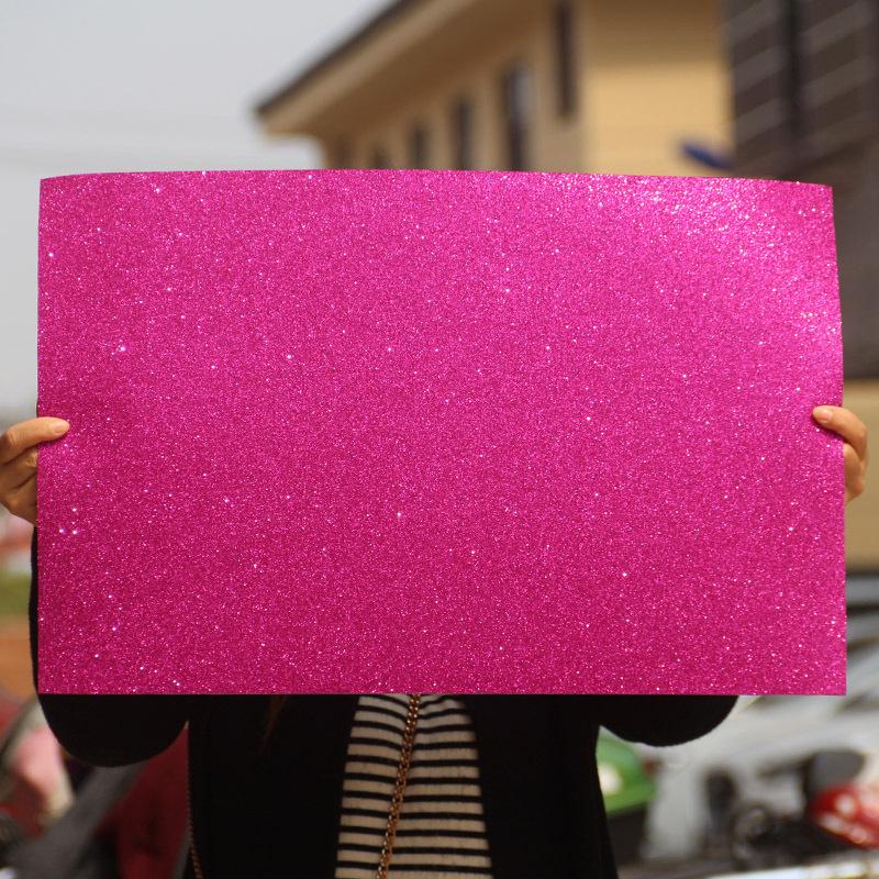 Thick Gold Glitter Foam Sheets for Crafting