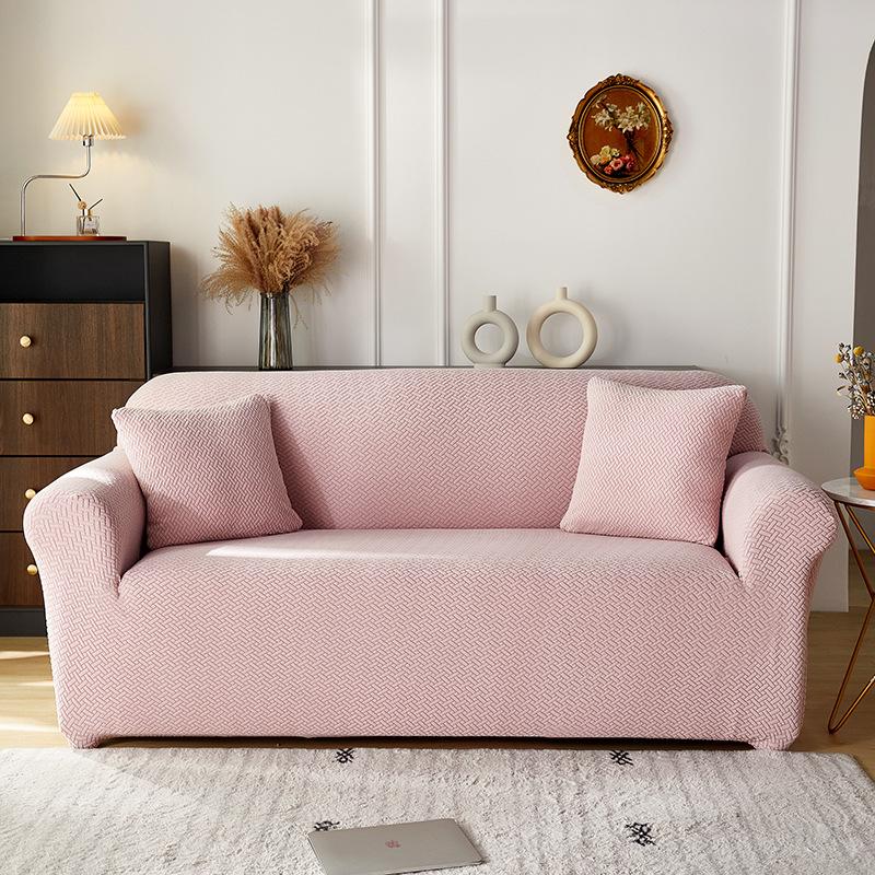 Nordic American Carved Sofa Cover All Wrapped Cover Cover Four Seasons Universal Elastic Cushion Living Room Cover Cloth Sofa Cover