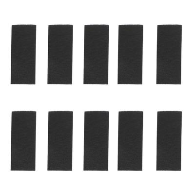 10 ks filtrů na lopatky stropního ventilátoru Samolepicí Obdélníkové Uhlíkové Stropní Ventilátor Čistič Pa