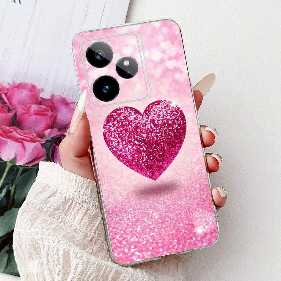 For Realme GT 7 7T Case 2025 Popular Flower Soft Clear Silicone TPU Protective Cover For Realme GT7 Pro RMX5011 Phone Case Shell