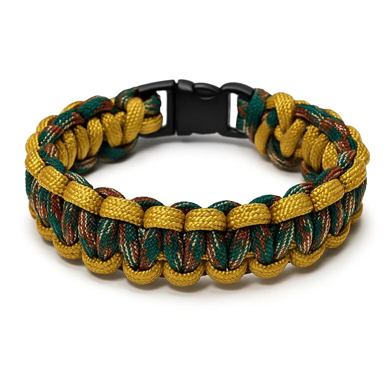 Mark-4 Tightly Woven Paracord Combo (Camo)