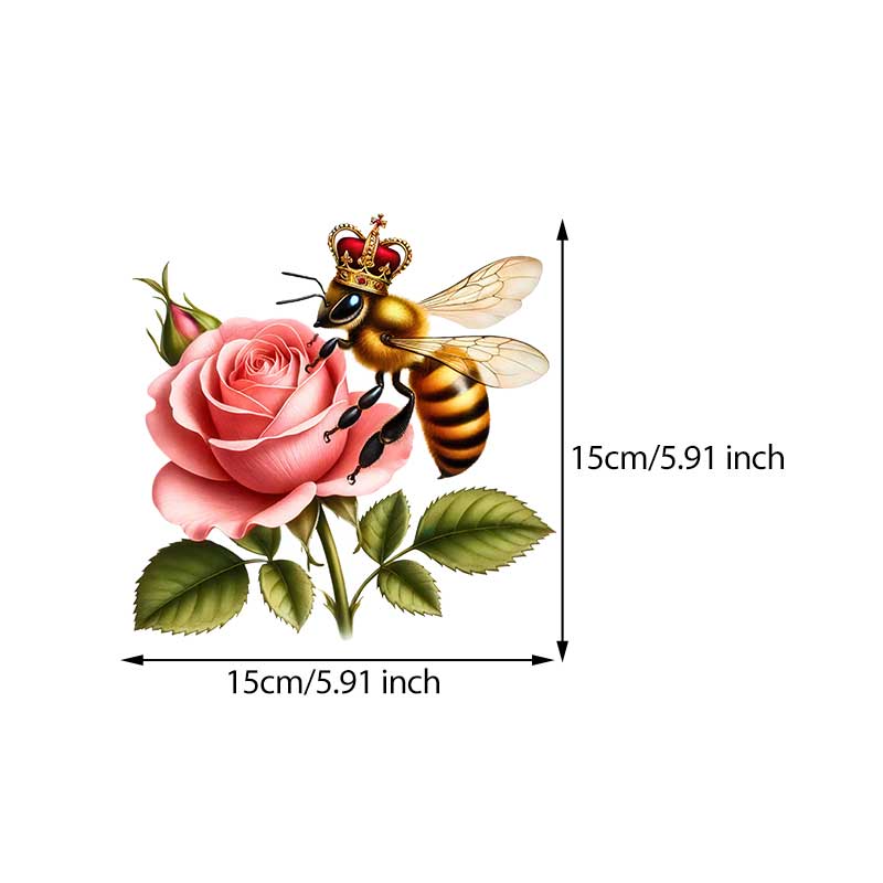Queen Bee Car Stickers Waterproof Vinyl Decals Auto Body Window Bumper Decor Motorcycle Helmet Stickers Y08