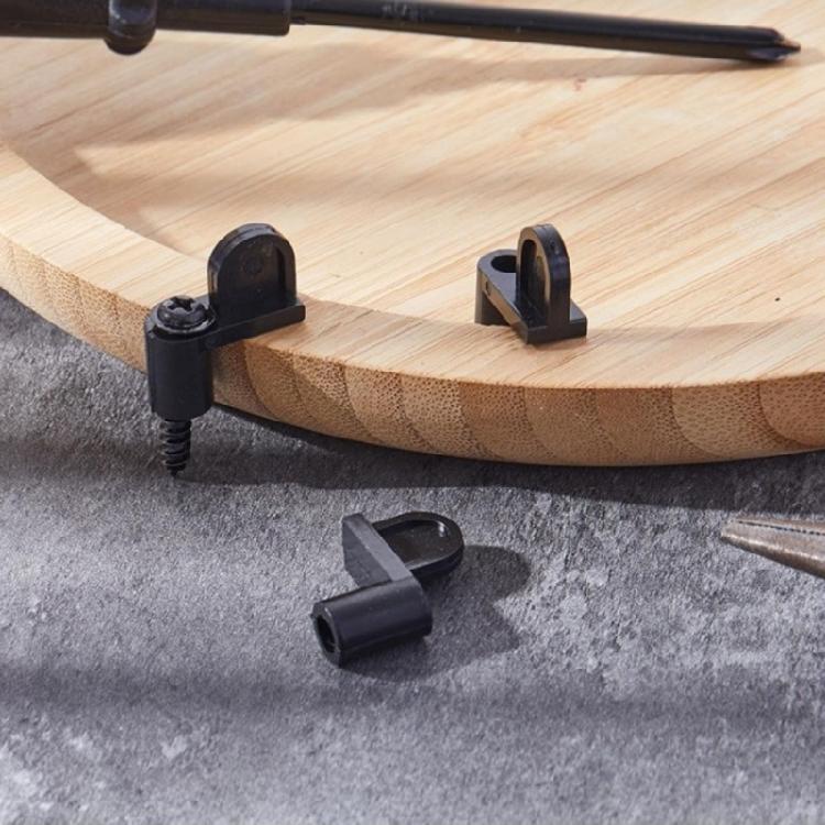 Professionele Ramenclip 48 Stuks Heavy Duty Nylon Ontwerp Inclusief Roestvrijstalen Schroeven Klaar voor Stormen
