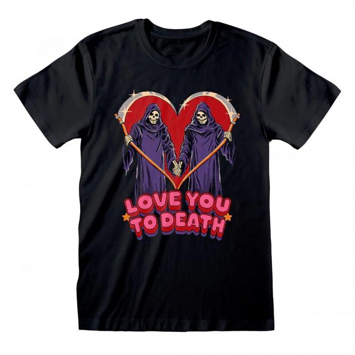 Steven Rhodes Unisex Adult Love You To Death T-Shirt
