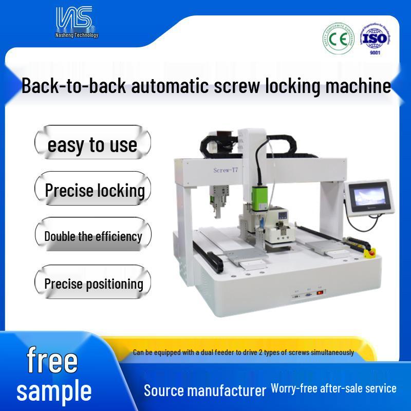 Dual Station Automatic Screw Locking & Tightening Machine