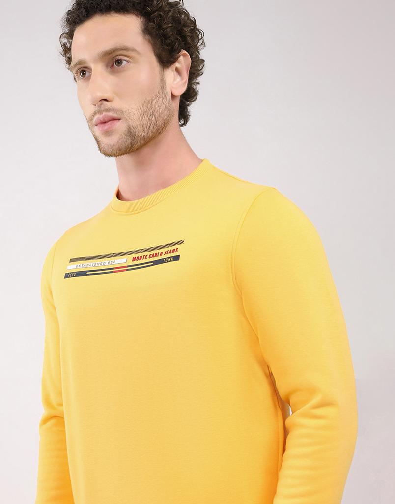 Monte Carlo Men's Round Neck Full Sleeve Sweatshirt