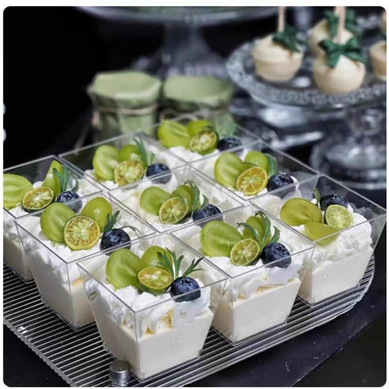 Striped Dessert & Wine Cups