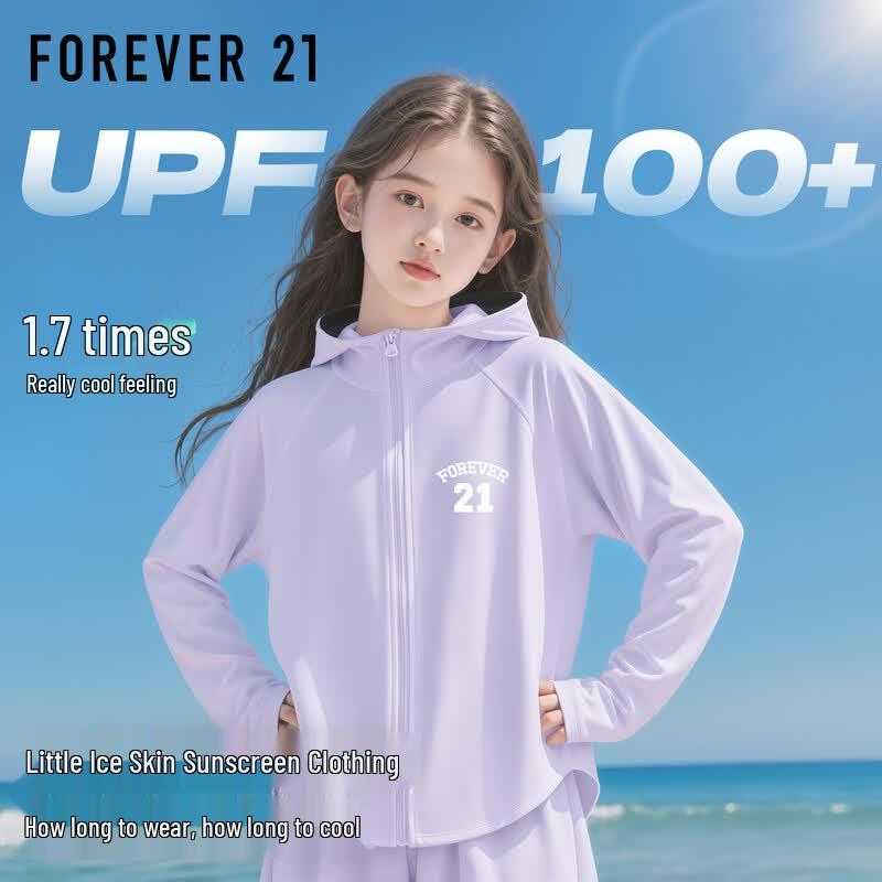 FOREVER21 Girls  UPF100+ Batwing Sleeve Sun Protection Jacket 150