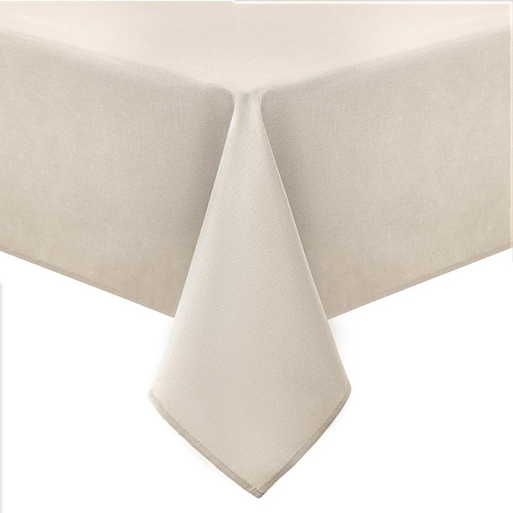 Olanly Waterproof Wipeable Fabric Tablecloth Washable Table Cover For Kitchen Dining Rectangle Tablecloth Faux Linen Table Cloth