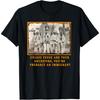 NATIVE AMERICAN IMMIGRATION T-Shirt Unisex Adults Men Classic Fit Short Sleeve Black Cotton Blend T-Shirt Small