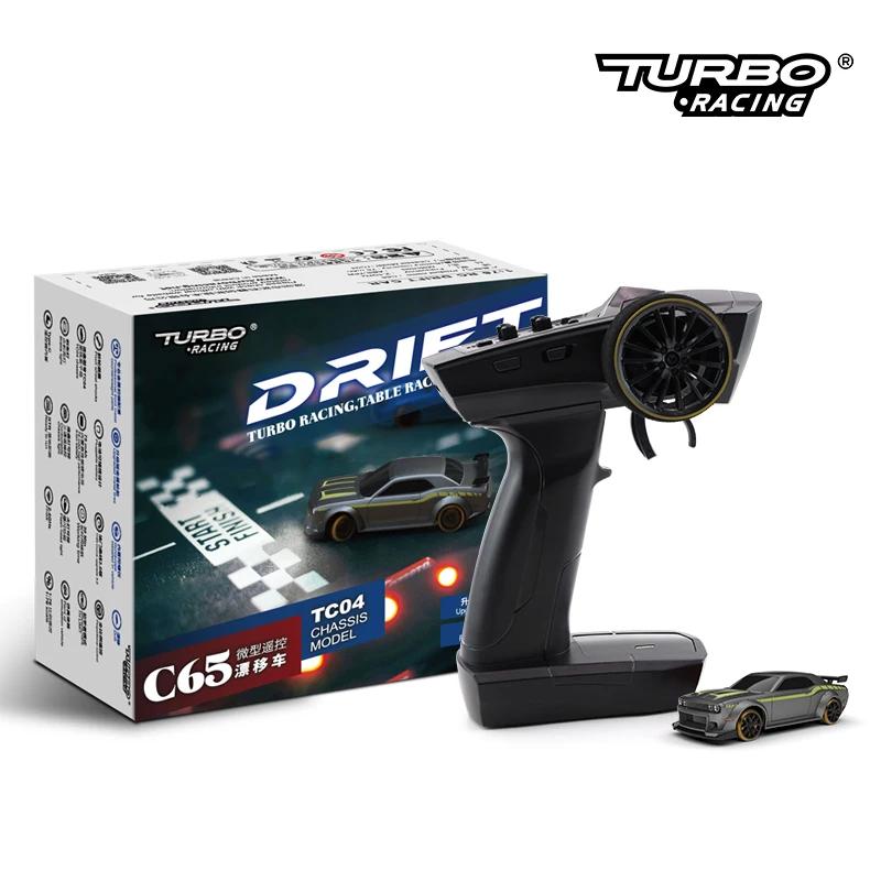 Turbo Racing C64 C65 C61 C62 C63 1:76 Drift RC Car With Gyro Radio Full Proportional Toys For Kids and Adults