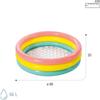 Intex Sunset Glow Baby Pool 86x25cm Inflatable Water Play Toy