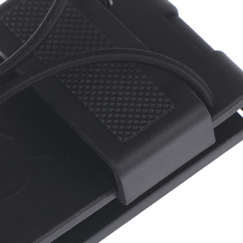 Radio Belt Clip Holder Radio Carry Holster Plastic Compact Secure Black Anti Slip For Law Enforcement Duty Belt