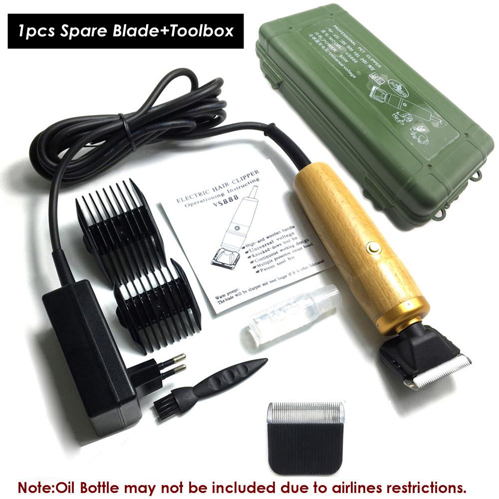 Profesionální vysoce výkonný 55W stroj na stříhání domácích mazlíčků Holicí strojek na vyžínání psů 888 Animals Cat sekačka Elektrická H Cuttg he Europe