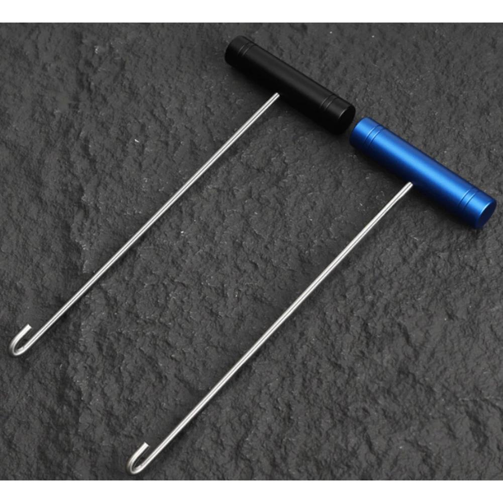 Fishing Hook Remover Tool Aluminum Alloy T-Handle Stainless Steel Tip For Effortless Safe Unhooking Outdoor Fishing 2026 New