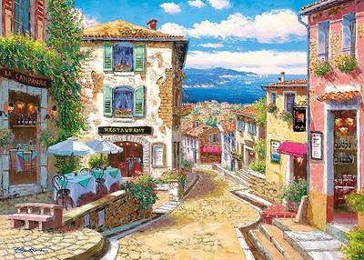 APPLEONE Rendezvous In Nice X 38 Jigsaw Made In Japan 500-311 (Sam Park) 500-Piece (53 Cm) Puzzle,