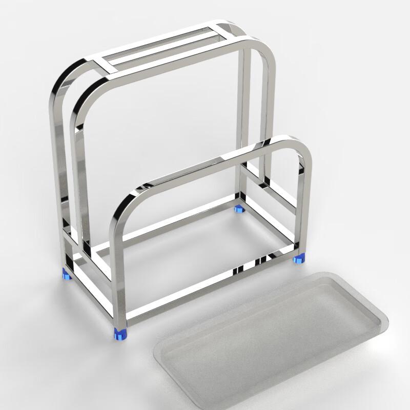 304 Stainless Steel Knife & Cutting Board Kitchen Rack