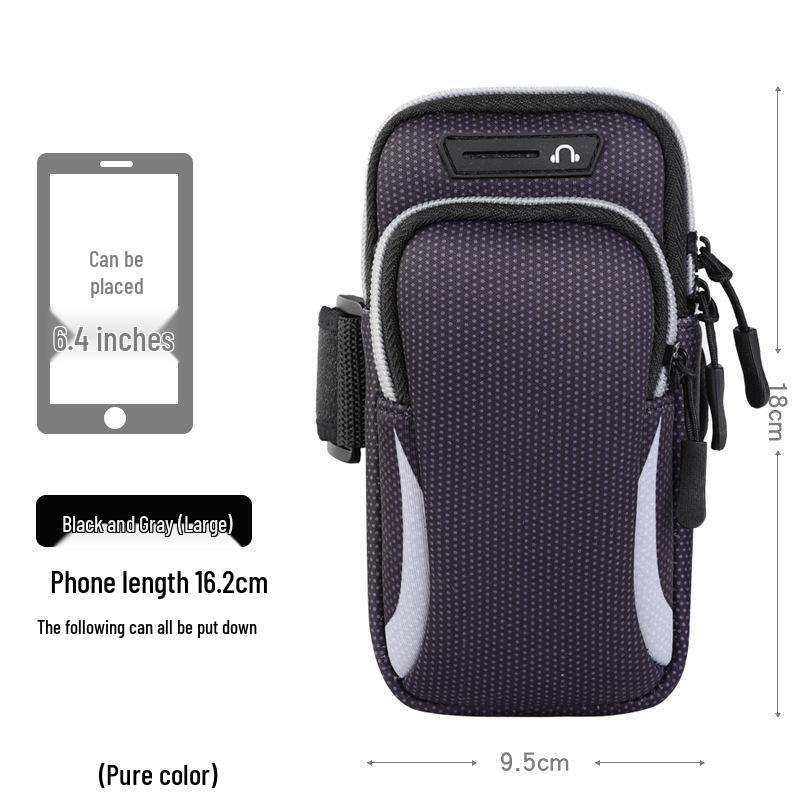 

Unisex Waterproof Outdoor Running Phone Arm Bag and Fitness Gear Storage Under 20L