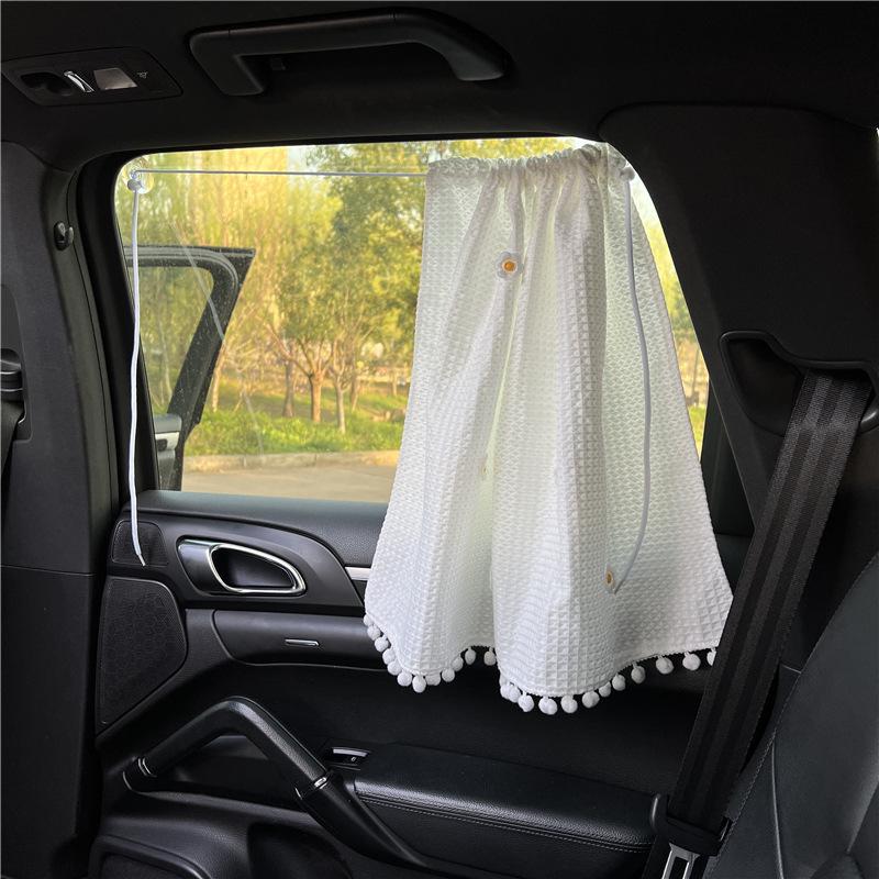 Tenda Parasole per Finestrino Auto con Isolamento Termico e Ventosa - Schermo Estivo per la Protezione Solare