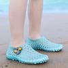 Parent-child children's beach shoes men's and women's summer non-slip soft-soled wading shoes small medium and older children's sandals bird's nest