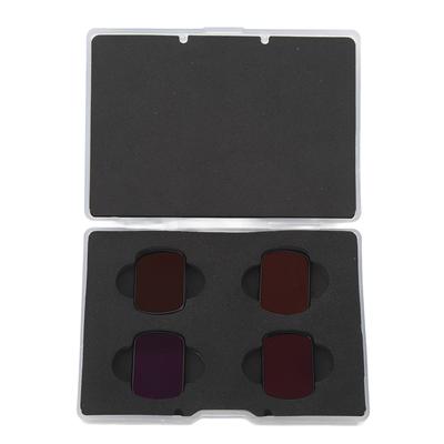 Action Camera ND Filter Set ND16 ND64 ND256 ND1000 Aluminum Alloy Frame Multi Coated Waterproof
